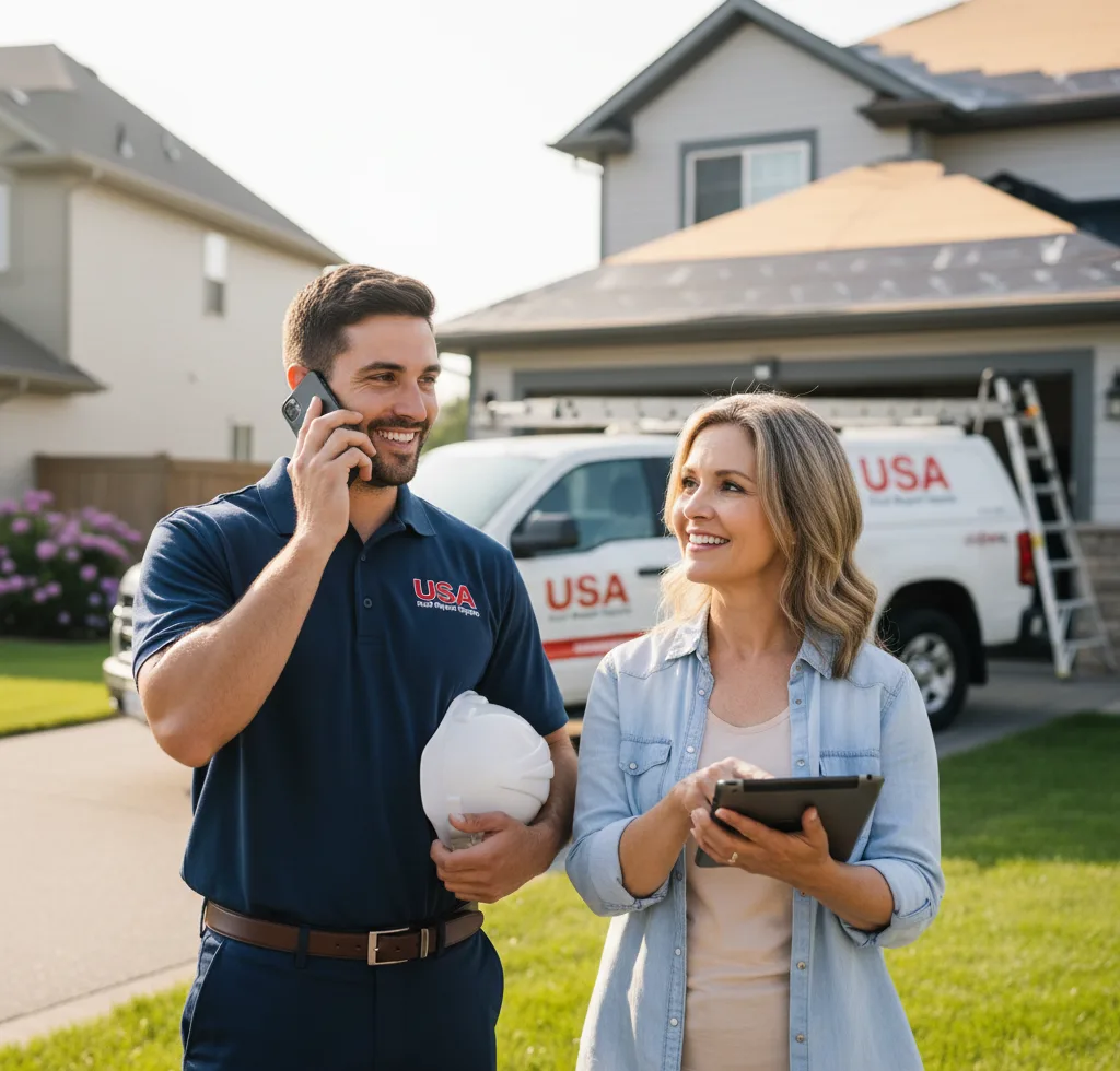 USA Roof Repair Experts customer support in Batesville